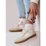 DStreet Sportowe sneakersy damskie PEARLSTEP beżowy | Shoptok.si