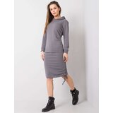 RUE PARIS Dress-RV-SK-6163.02X-dark gray | shoptok.hr