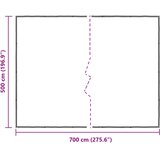  Pokrov za biljke *Transparent*an 7 x 5 m PE | shoptok.hr