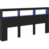  Uzglavlje Crni hrast 200 x 17 x 102 cm Konstruirano drvo | shoptok.hr