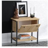 Hanah home noćni ormarić valery sapphire black | ePonuda.com
