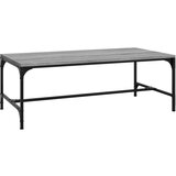 The Living Store Klubska mizica siva sonoma 80x50x35 cm inženirski les - Klubska Mizica, (21421347) | Shoptok.si