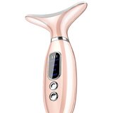 INF Vibracijski grelni masažer za vrat in obraz, USB polnjenje, toplotna terapija PinkGold, (5000136572) Cene