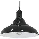 vidaXL Visilica podesiva po visini E27 sjajno crna Ø 31 cm metal Cijene