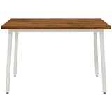  120 x 70 x 75 cm Čvrsto drvo akacije Prirodna i bijela | shoptok.hr