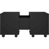  Stolić za kavu crni 60 x 60 x 38 cm od iverice | shoptok.hr