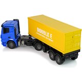 Lean Toys Velik tovornjak na daljinsko upravljanje Mercedes Arocs moder 1:20 kontejner dolžine 58 cm | Shoptok.si