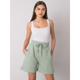 BASIC Feel Good Shorts-RV-SN-6992-1.84-Pistachio | Shoptok.si