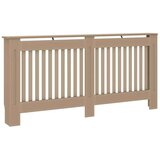 vidaXL pokrivač radijatora 2 pcs smeđa 172 x 19 x 81.5 cm | shoptok.hr