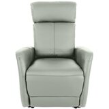 Modern Living tv fotelj hamilton, usnje, siva | Shoptok.si