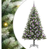  Umjetno Božićno drvce s pokrivačem snijega 300 LED lampica | shoptok.hr