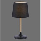  stona lampa crna-drvo 1xE14 just light | Eponuda.com