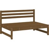  Srednja sofa boja meda 120x80 cm od masivne borovine Smeđa | shoptok.hr