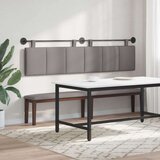  Držeće uzglavlje Zidne Sivo-smeđa 210 x 55 x 5 cm tkanina - Sivo-smeđa 200 cm bez LED | shoptok.hr