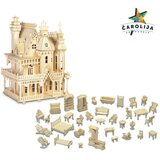 WOODCRAFT 3D DRVENA PUZZLA - VILA FANTAZIJA SA NAMEŠTAJEM Cene