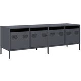 Maison Chic TV omarica - TV stojalo - Televizijska omarica antracitna 135x39x43,5 cm hladno valjano jeklo, (21700420) Cene