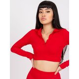 RUE PARIS Blouse-RV-BZ-7563.02-red | Shoptok.si