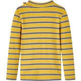 vidaXL Otroška majica z dolgimi rokavi oker 128 | Shoptok.si