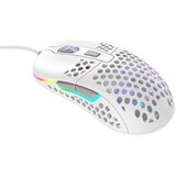 XTRFY M42 rgb, ultra-light gaming mouse, pixart 3389, modular shell, white Cijene