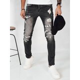 DStreet Spodnie męskie jeansowe ciemnoszare | shoptok.hr
