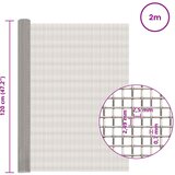 Mrežna tkanina 120 x 200 cm 8 Mesh Nehrđajući čelik 201 Srebrna | shoptok.hr