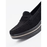 GOODIN Black loafers with a thick sole | Shoptok.si