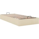  Otomanski okvir kreveta bez madraca krem 80x200 cm od tkanine | shoptok.hr