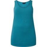 Zizzi Top cijansko modra | Shoptok.si