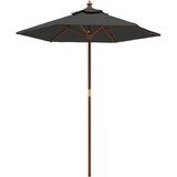  Vrtni suncobran s drvenim stupom antracit 196 x 231 cm | shoptok.hr