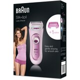Braun Silk-épil Lady Shaver LS 5100 Pink Cene