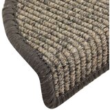  Samoljepljivi otirači za stepenice 15 kom 56x17x3 cm bež-sivi | shoptok.hr