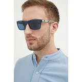Emporio Armani Sončna očala moški, mornarsko modra barva