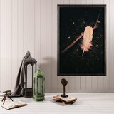Wallity slika white feather, 50 x 70 cm Cene