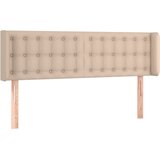  Uzglavlje s ušima boja cappuccina 147x16x78/88 cm umjetna koža | shoptok.hr