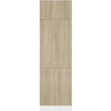 Ormarić Omara za hladilnik sonoma hrast 60x57x207 cm iverna plošča | Shoptok.si