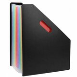  Folder Organizer for Office Documents, 13 Compartments, A4, Black | shoptok.hr