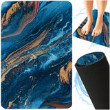 Kopalniška hitro sušeča pralna preproga 80x50cm XXL modra Cene