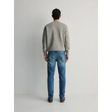 Reserved - Slim traperice isprana izgleda - indigo jeans | shoptok.hr