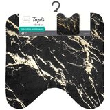 Douceur d intérieur Crna/u zlatnoj boji kupaonska prostirka 45x45 cm Aquamarbre – | shoptok.hr