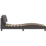  Okvir za krevet bez madraca Hvar sivi 90x190 cm od umjetne kože | Eponuda.com