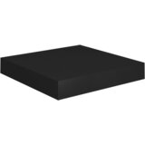 Maison Chic Stenska polica - Viseča Polica črna 23x23,5x3,8 cm MDF, (21794034) Cene