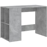 Maison Chic Pisalna miza - pisarniška miza - Računalniška miza betonsko siva 102x50x75 cm inženirski les, (21785210) Cene