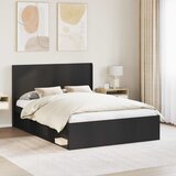  Uzglavlje Crna Konstruirano drvo 135 cm | shoptok.hr