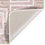  Perivi tepih 120 x 180 cm bež protuklizni | shoptok.hr