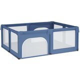  Otroška stajica z 2 vrati svetlo modra tkanina Oxford - Otroška Stajica, (21625329) | Shoptok.si