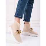 SHELOVET women's sneakers with beige sock Cijene