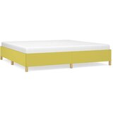 The Living Store Posteljni okvir zelena 200x200 cm blago - Posteljni Okvir, (21524073) | Shoptok.si