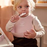 BABYBJORN 2 dijelni set podbradnjaka soft powder green/powder pink | shoptok.hr
