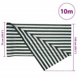  Mreža za privatnost zelena-bijela 1,5 x 10 m HDPE 195 g/m² | shoptok.hr