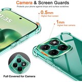 Techsuit Shockproof Clear Silicone prozirna maskica otporna na udarce za Motorola Edge 70 Fusion | Shoptok.si